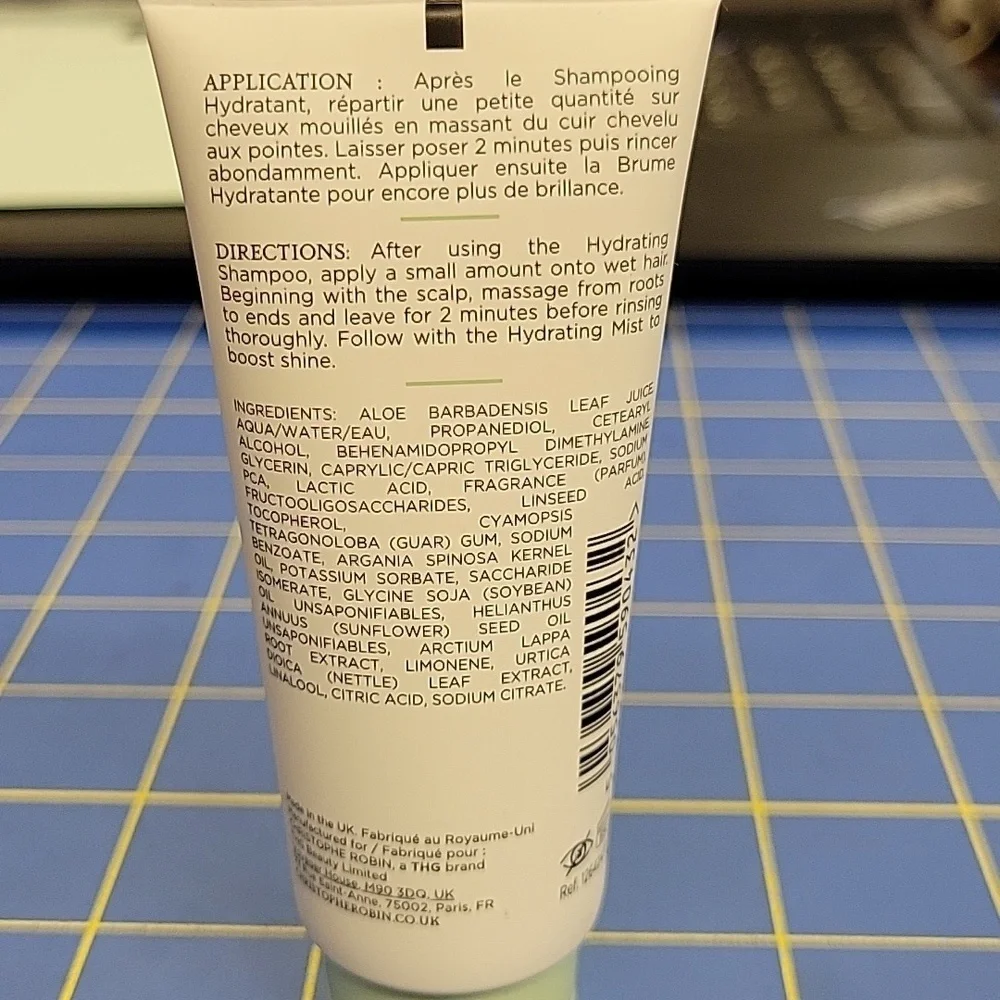 Christopher Robin Masque Fondant Hydratant Hydrating melting mask 40ml New